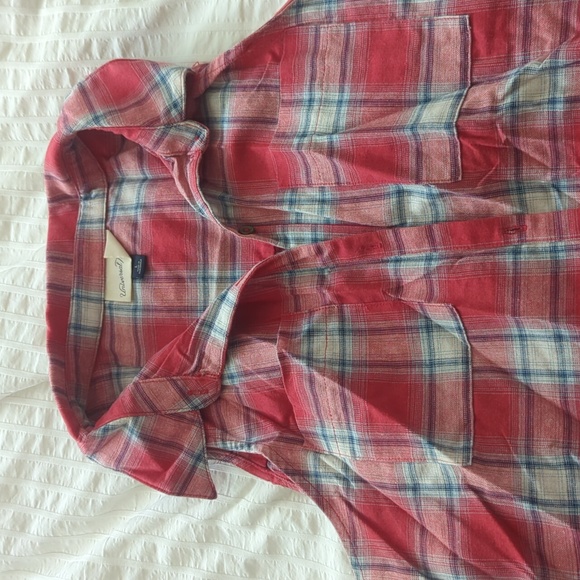 Universal Thread Plaid (Red, Pink, Blue) Sleeveless Dress, size large - Picture 3 of 7